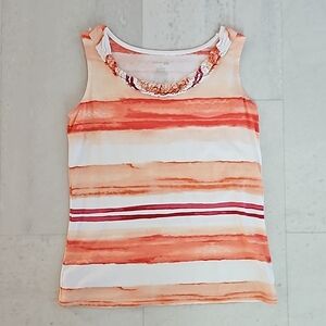 St John's Bay Stripe tank top